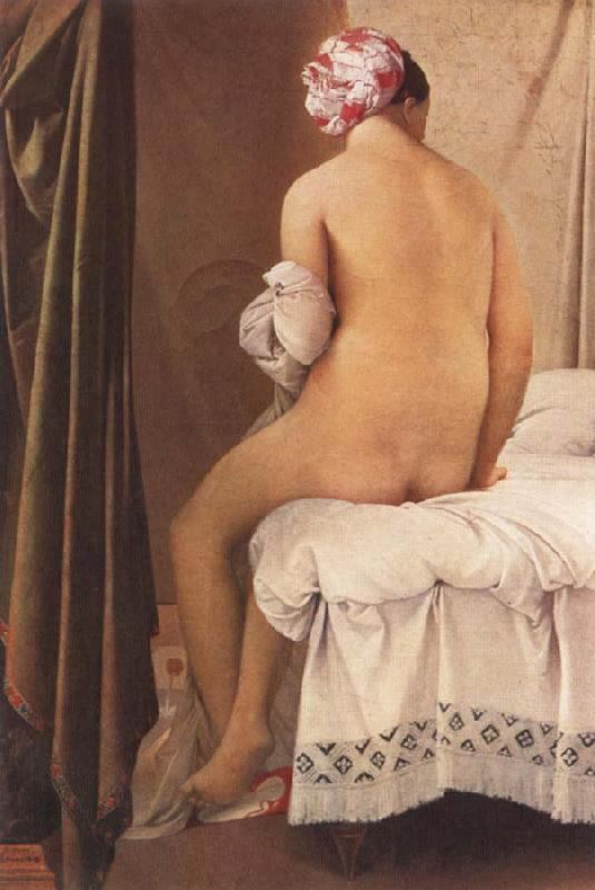 Jean-Auguste Dominique Ingres Valpincon Bather oil painting picture